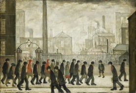 LS Lowry, Returning from work